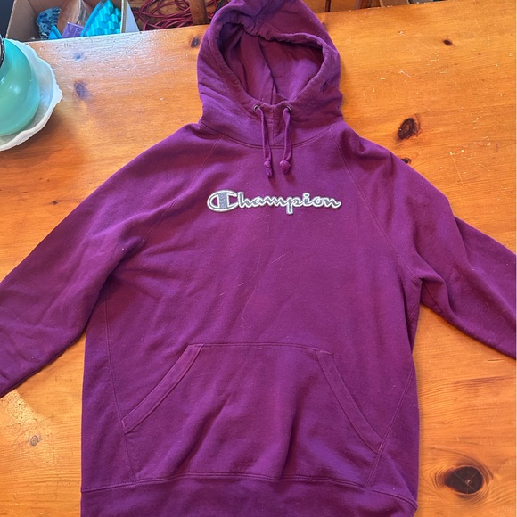 Champion Purple Hoodie - Picture 1 of 3